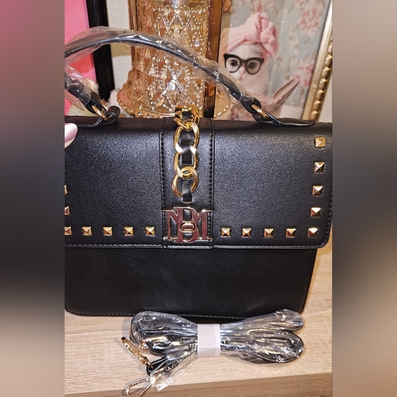 Badgley Mischka Monogram Handbag - Picture 5 of 5